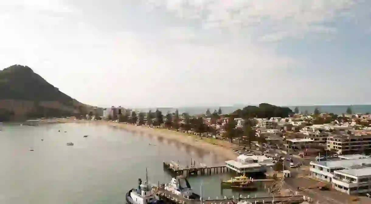 Mt Maunganui and Tauranga Harbour