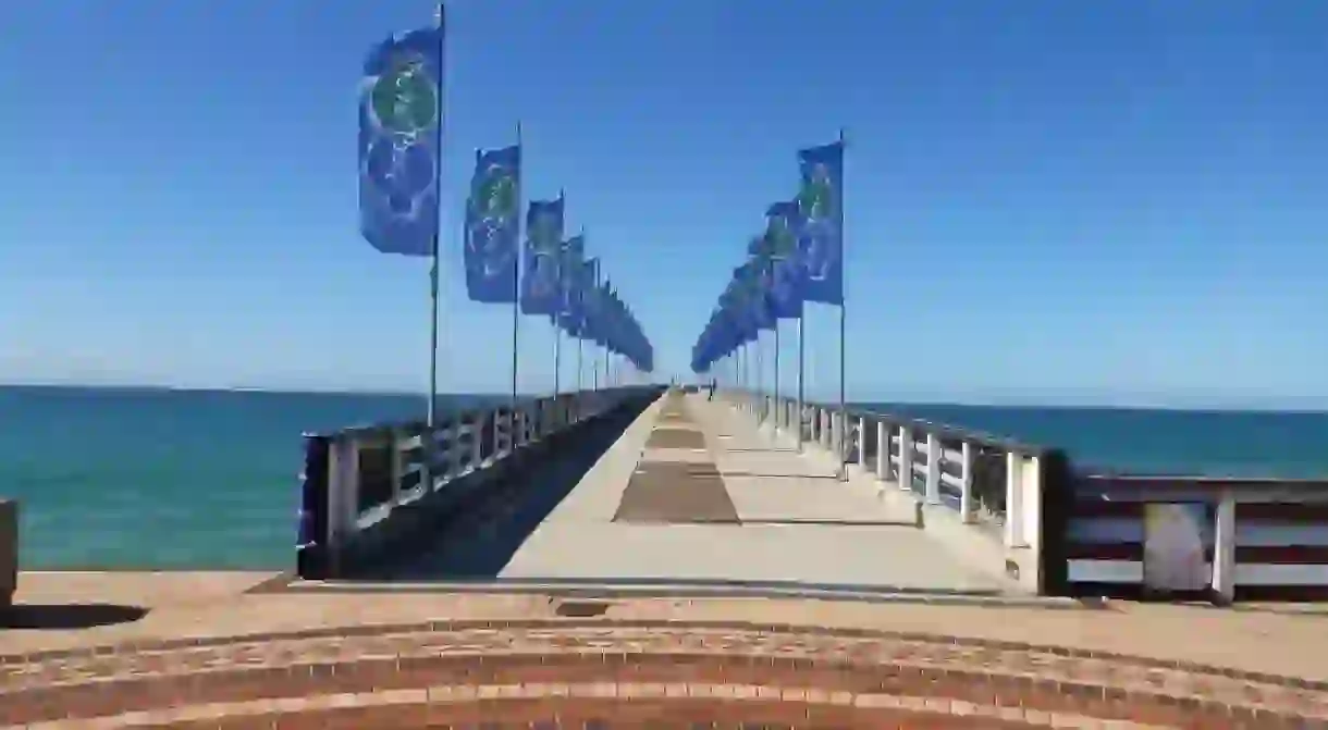 Shark Rock Pier in Port Elizabeth