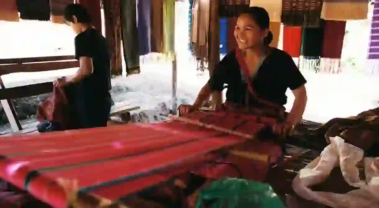 Thai weaver