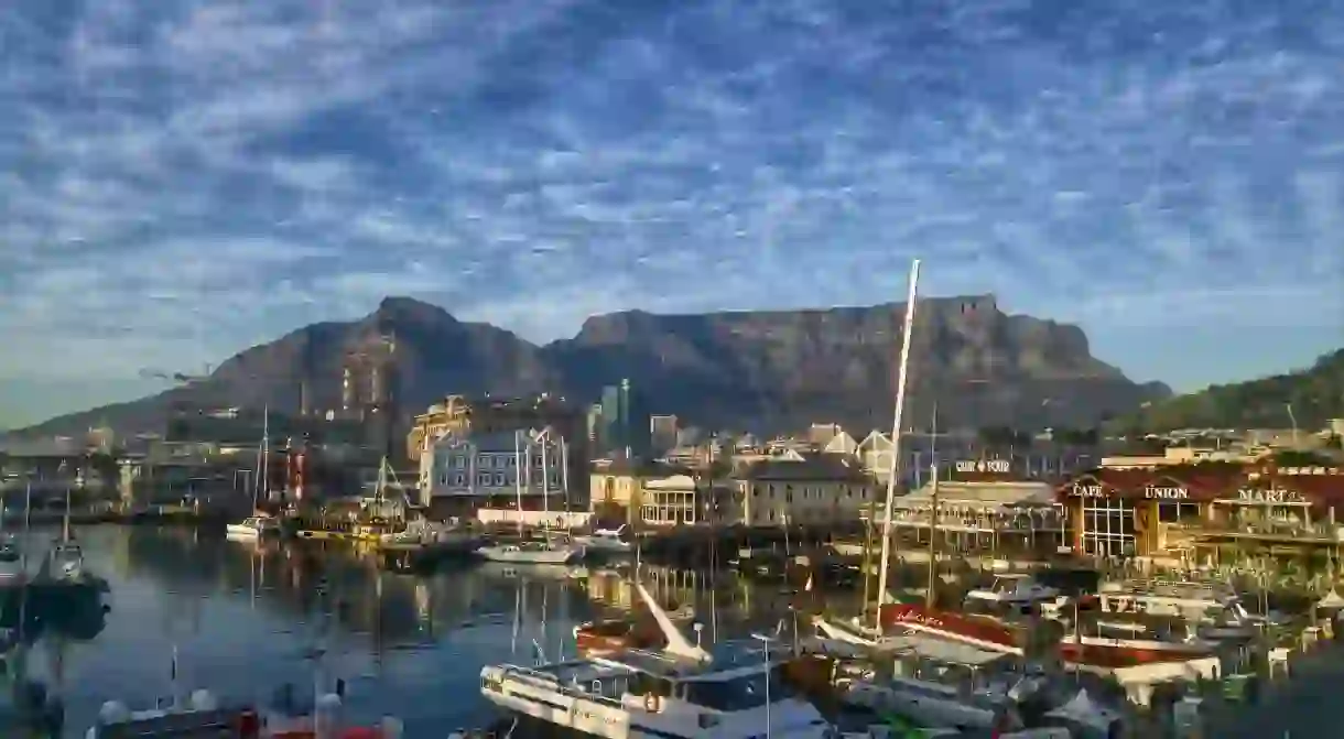 Table Mountain from the V&A Waterfront