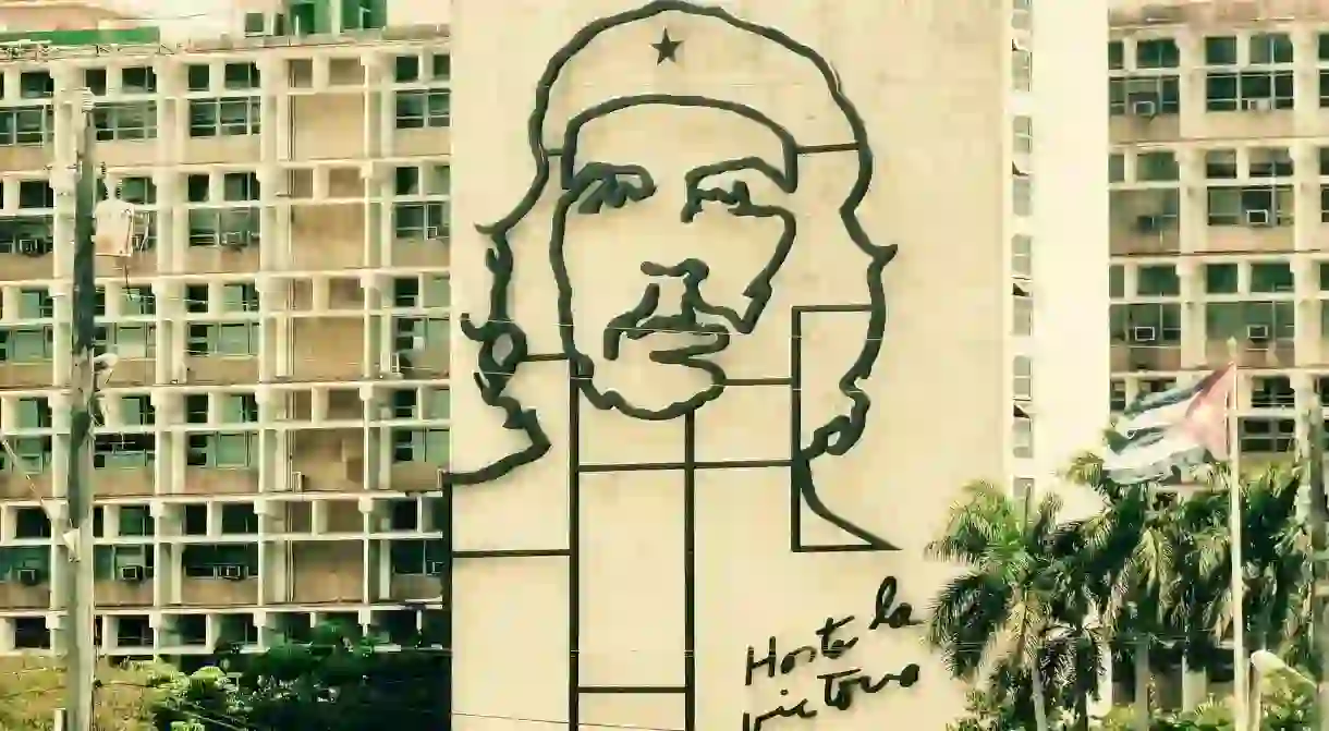 Che Guevaras image is everywhere in Cuba