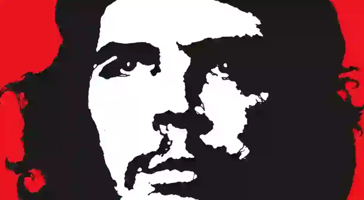 Che Guevara two tone image