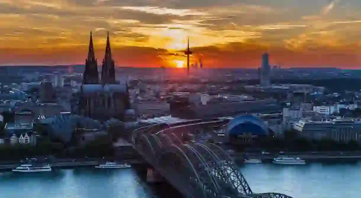 Cologne sunset