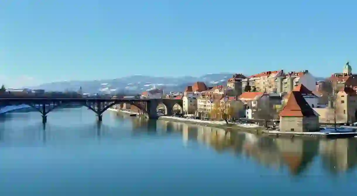 Maribor and Drava River