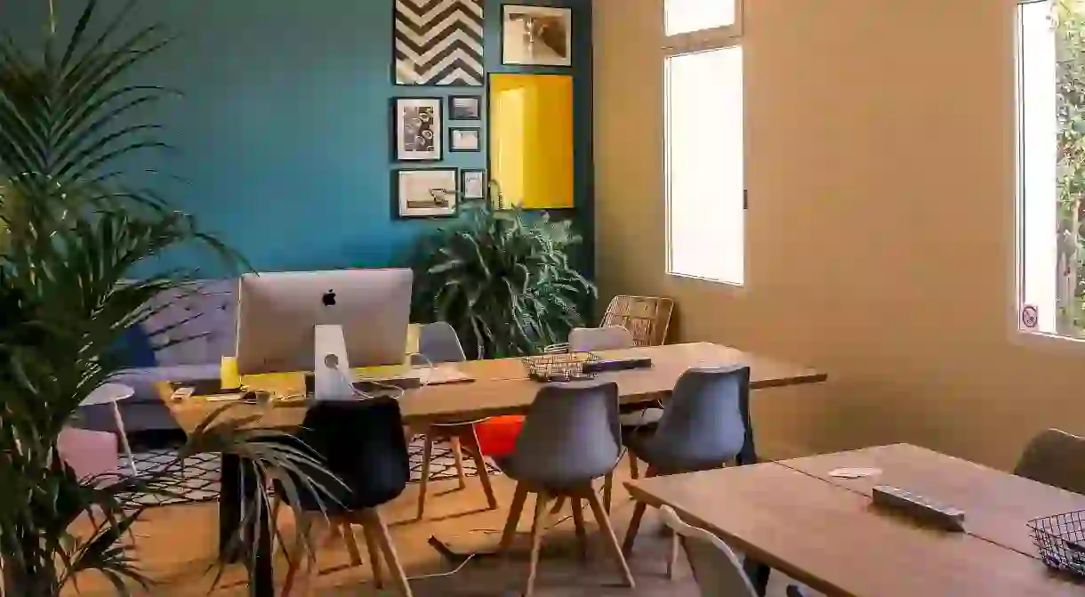 The south of France has lots of stylish coworking places, like ATWORK in Cannes