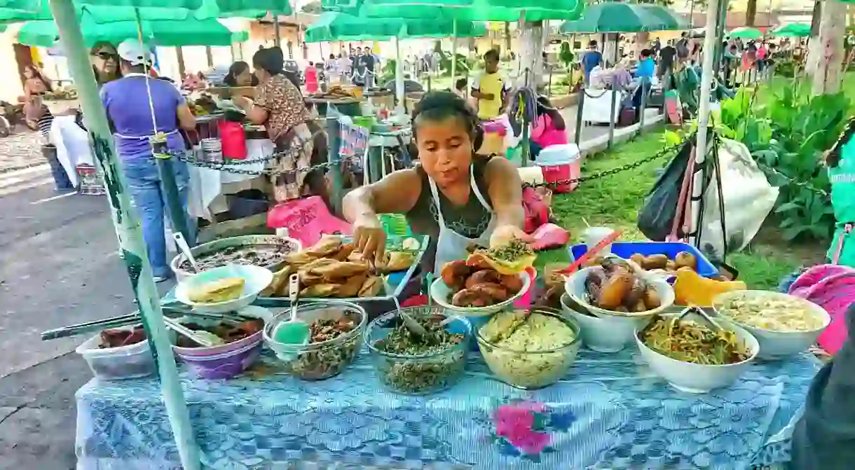 Antigua Guatemala street food