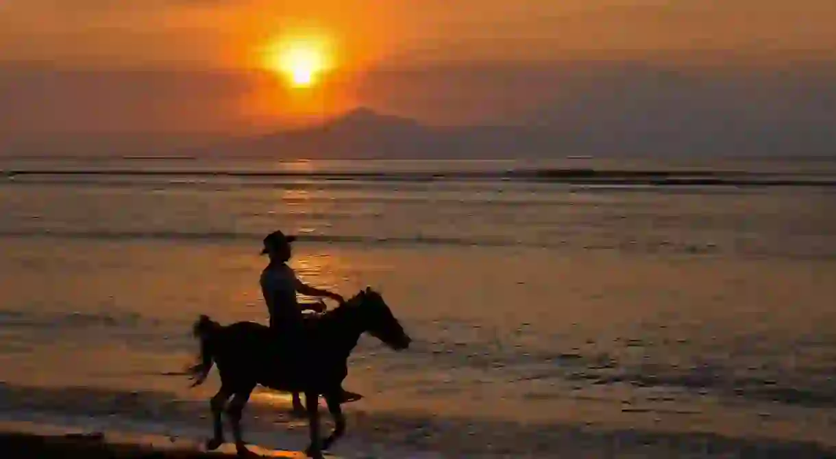 Sunset at Gili Trawangan