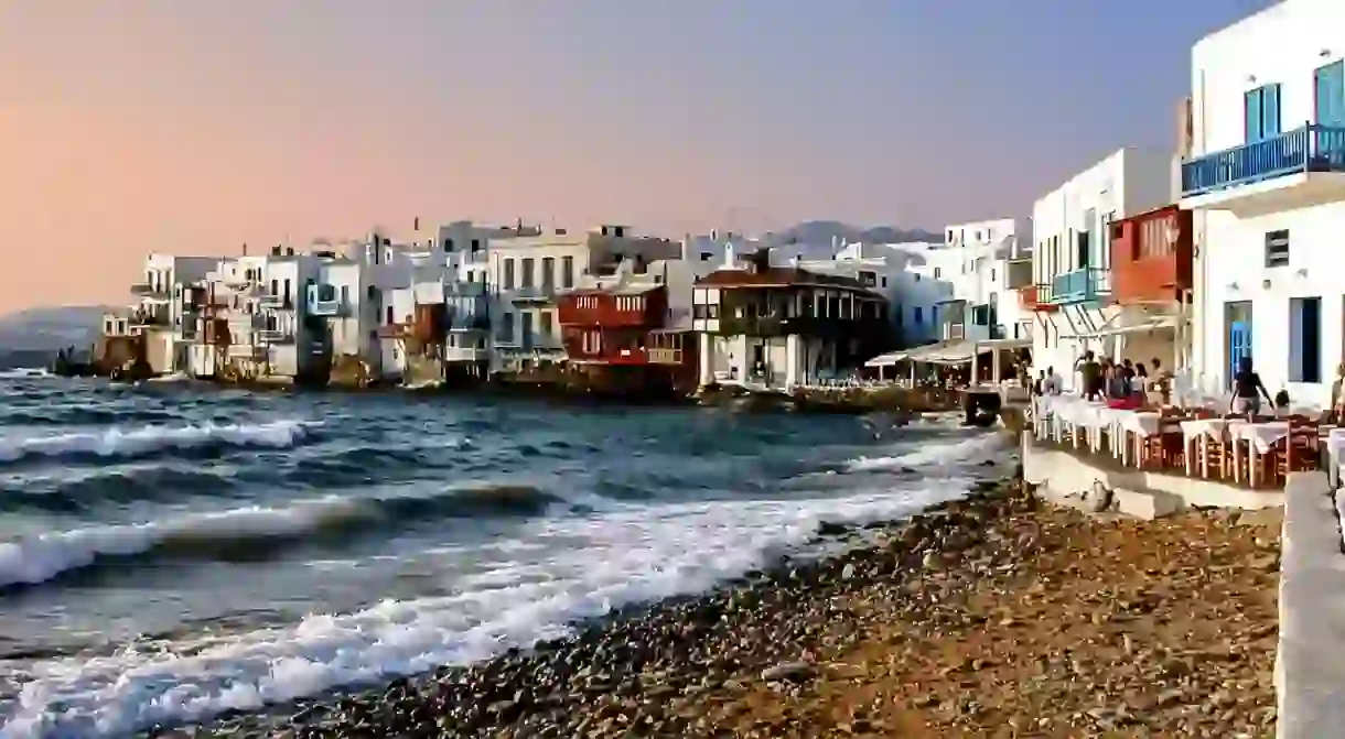 View of Little Venice, Mykonos