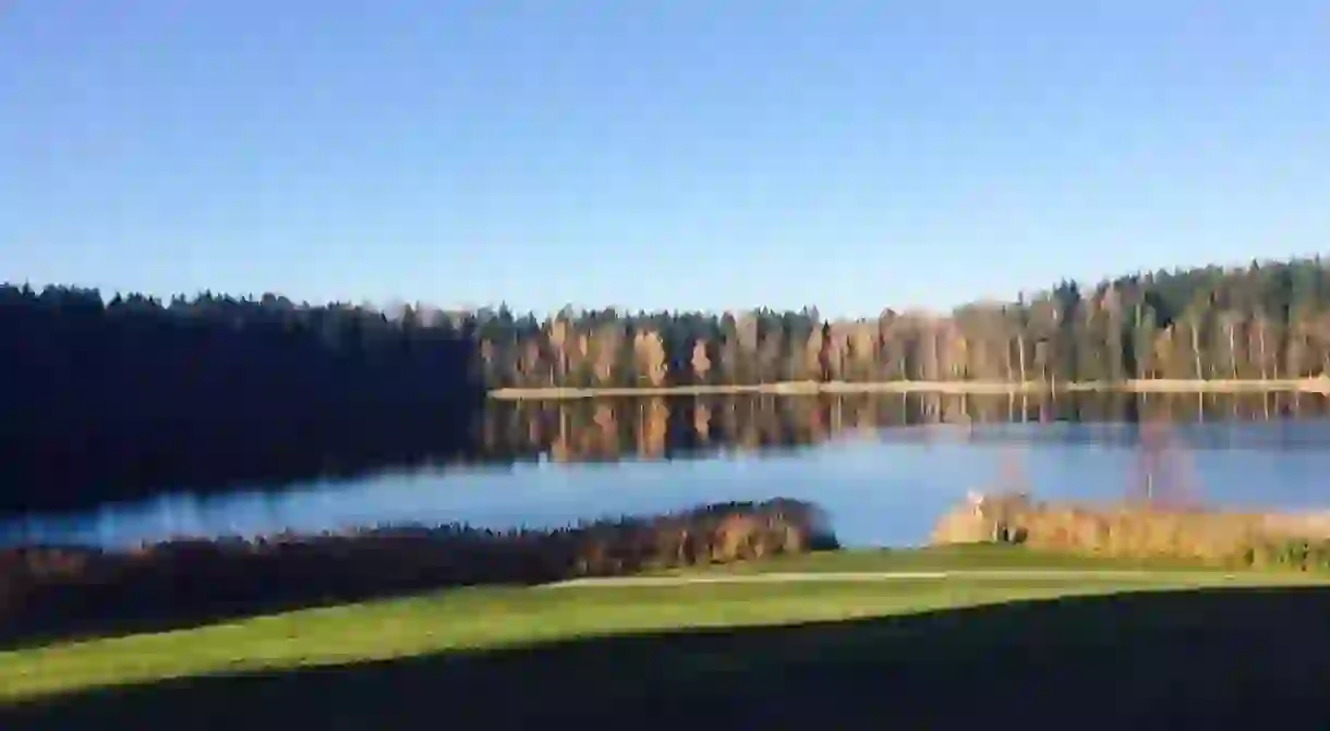 Nordbytjernet lake, Jessheim