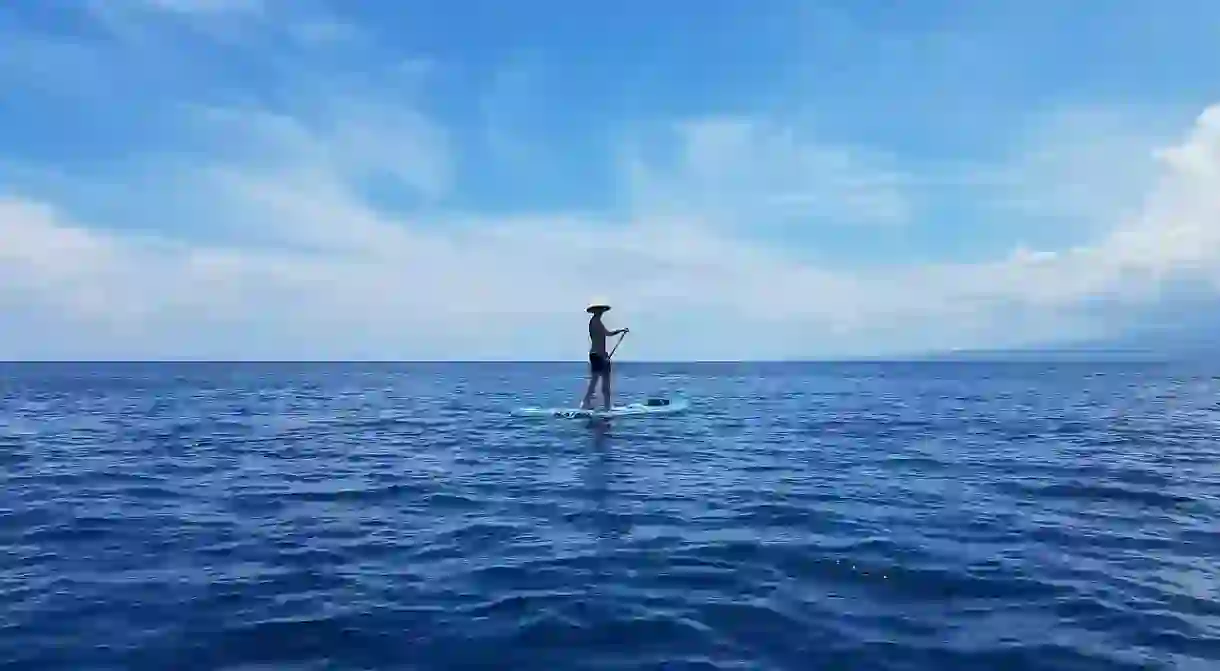 Stand-Up Paddling in Gili Islands