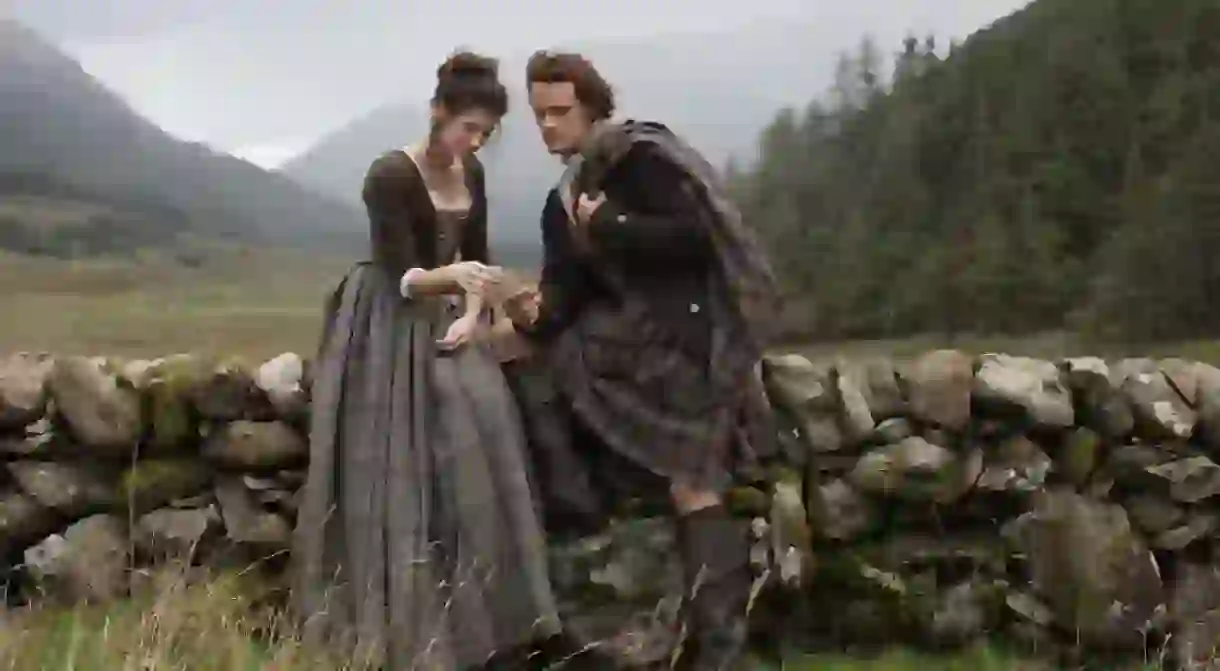 ‘Outlander’s Claire and Jamie