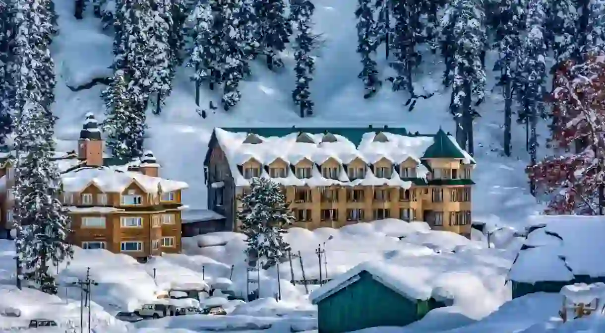 Gulmarg Ski Resort in Himalayan Kashmir