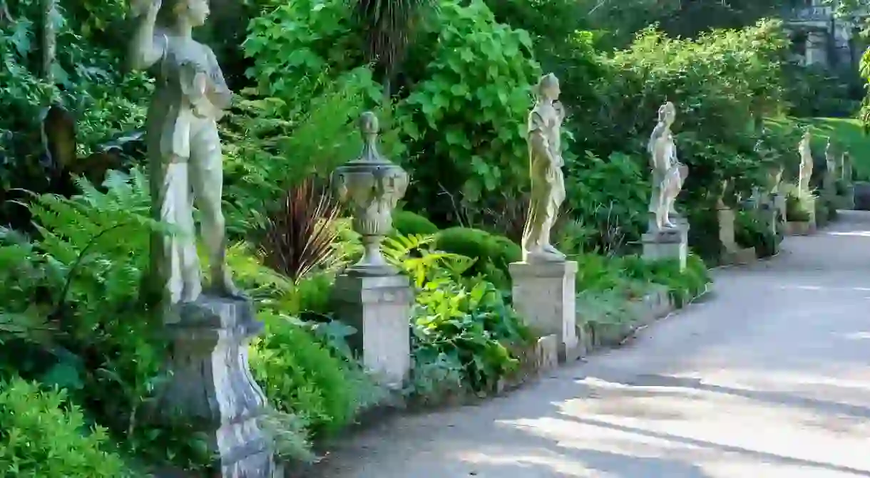 Romantic walkway in Sintra