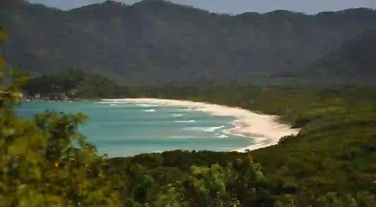Ilha Grandes coastline