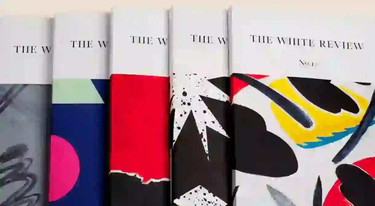 Issues of the White Review, courtesy of the magazine