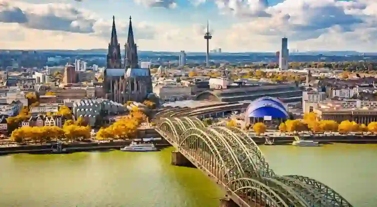 Panoramic view of Cologne