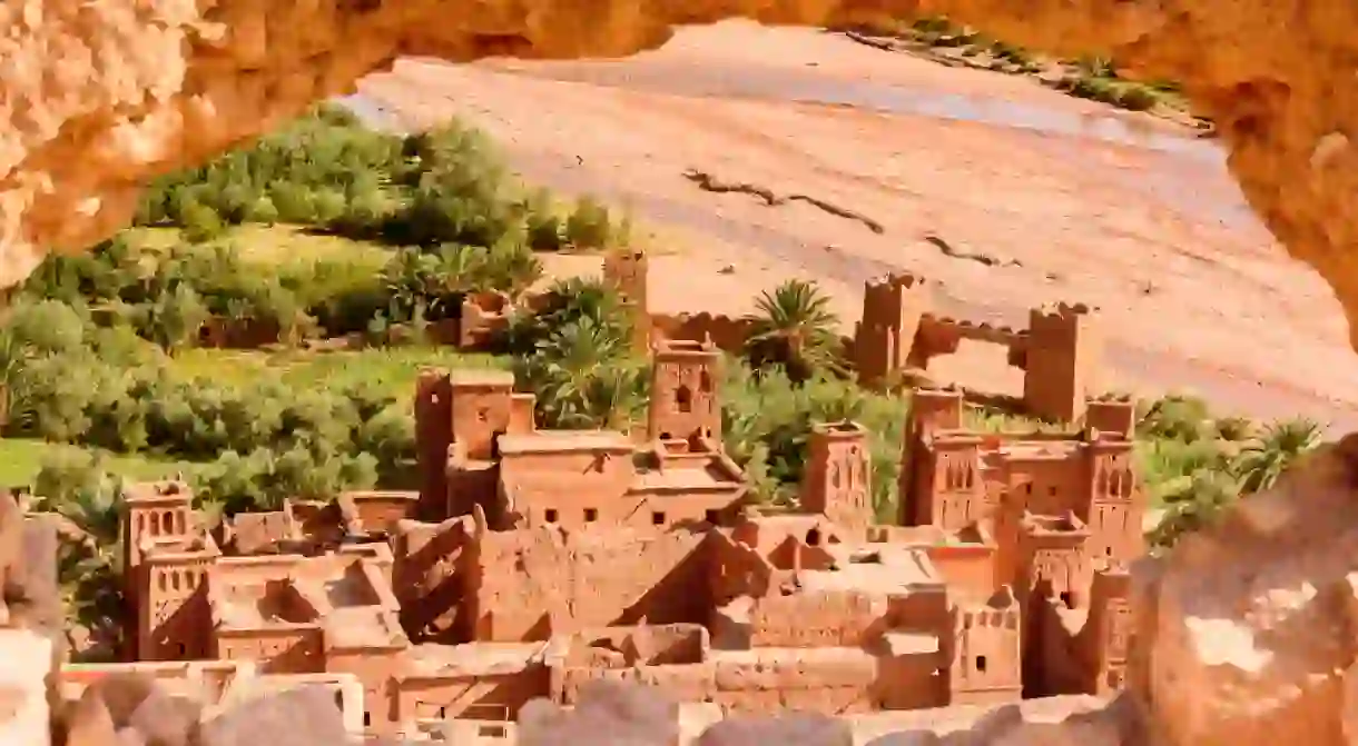 The old desert town of Ait Ben Haddou, Morocco