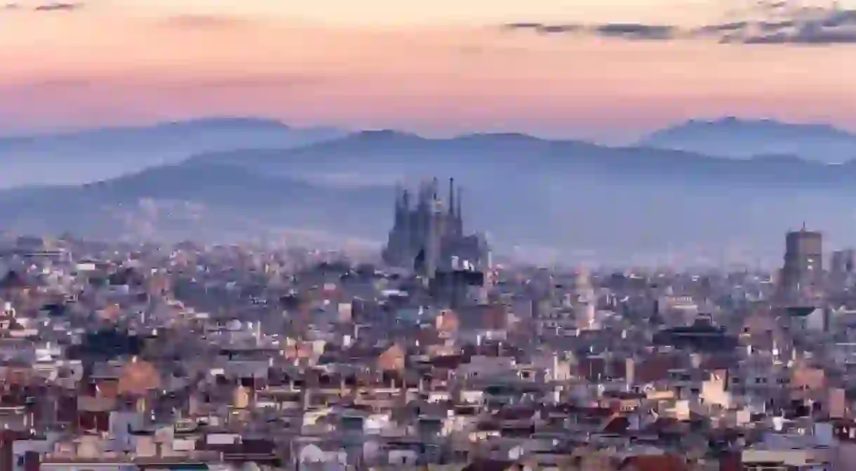 Barcelona skyline