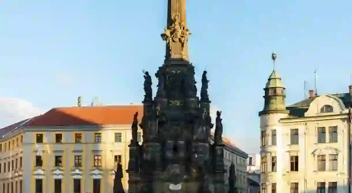 Holy Trinity Column in Olomouc, Czechia