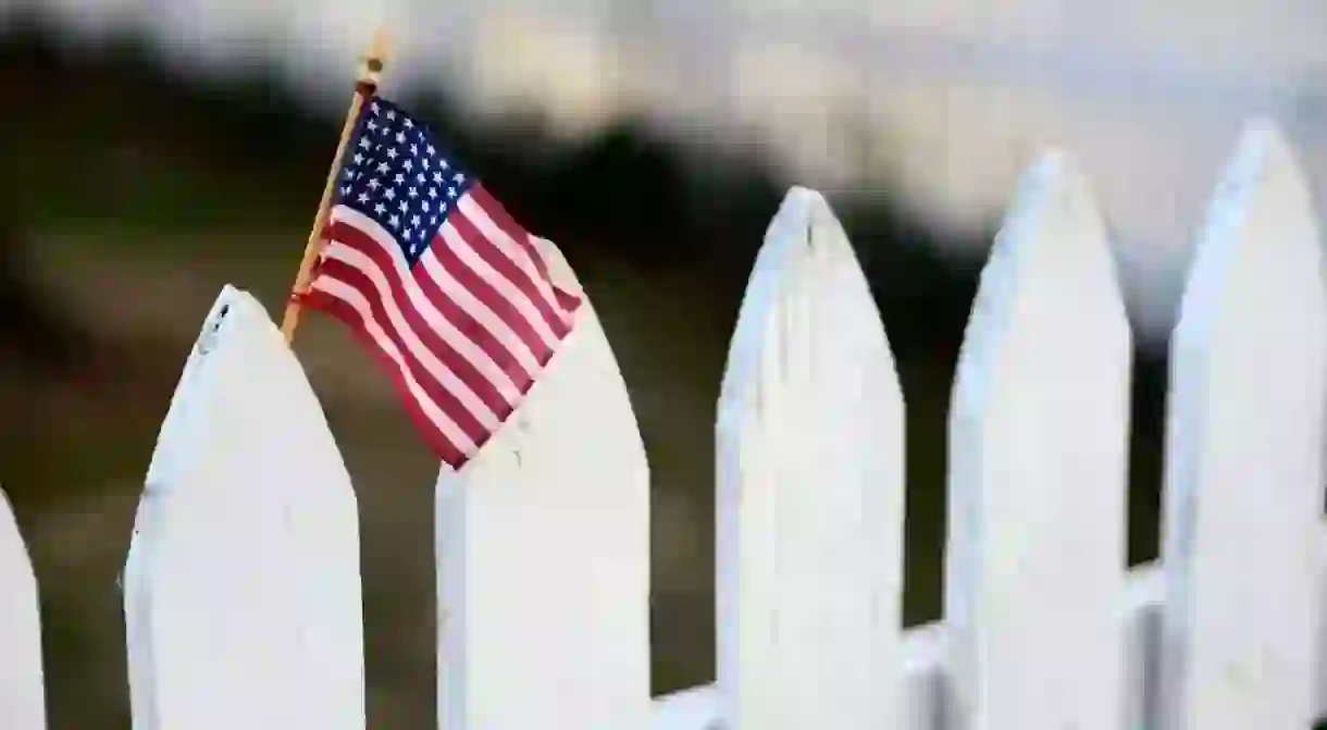 White picket fence