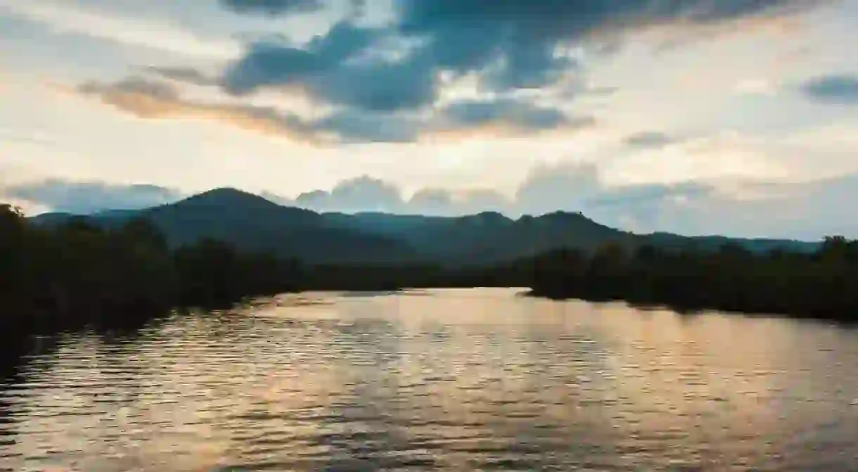 Enjoy the views across Kampot River