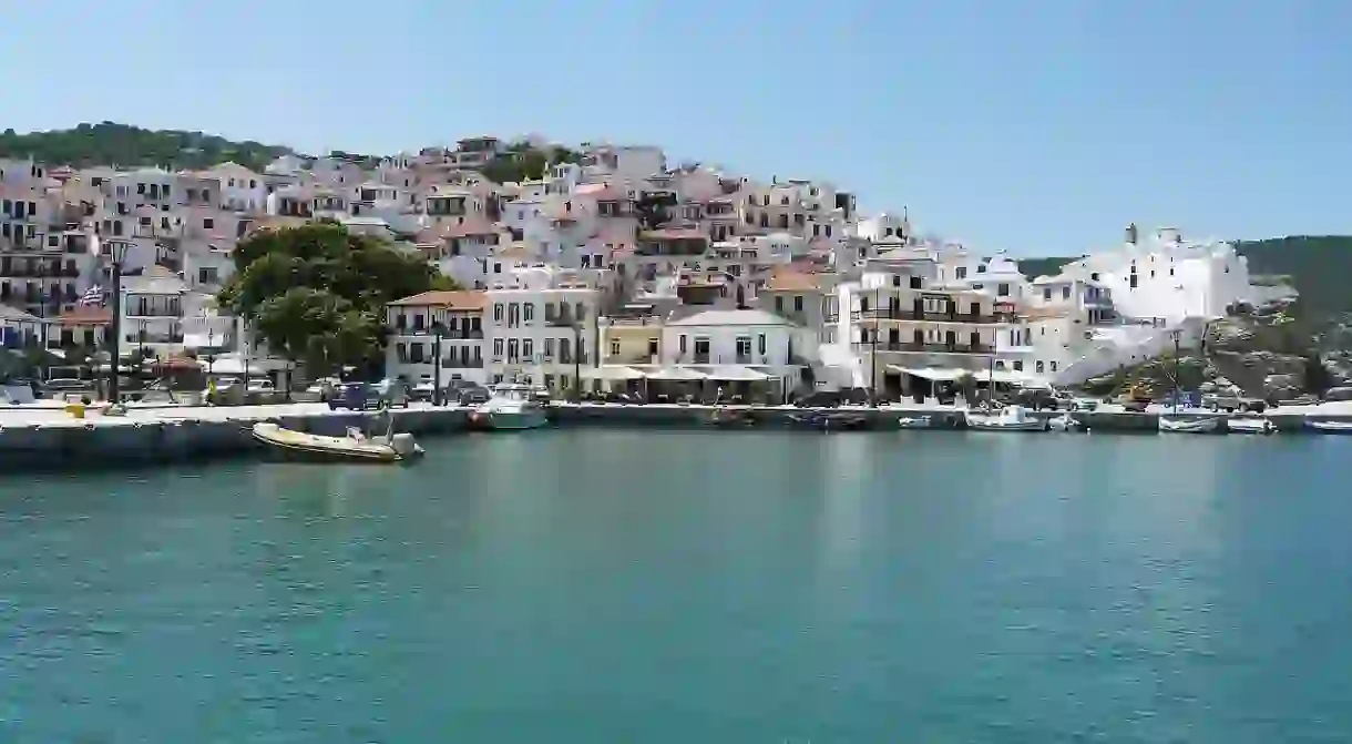 Skopelos, Greece, as seen in Mamma Mia!