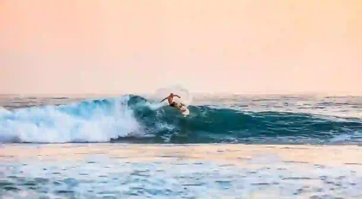 Panama has some amazing surfing spots in tropical surroundings