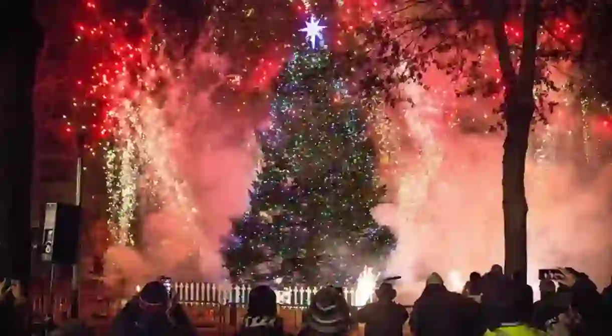 Tree Lighting in Halifax