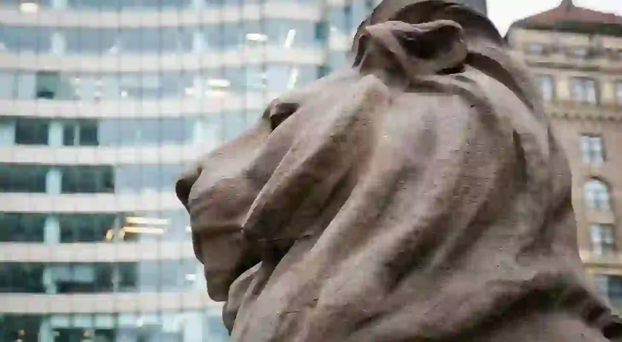 The Lion in Winter. New York Public Library, Fifth Avenue at 42nd Street.