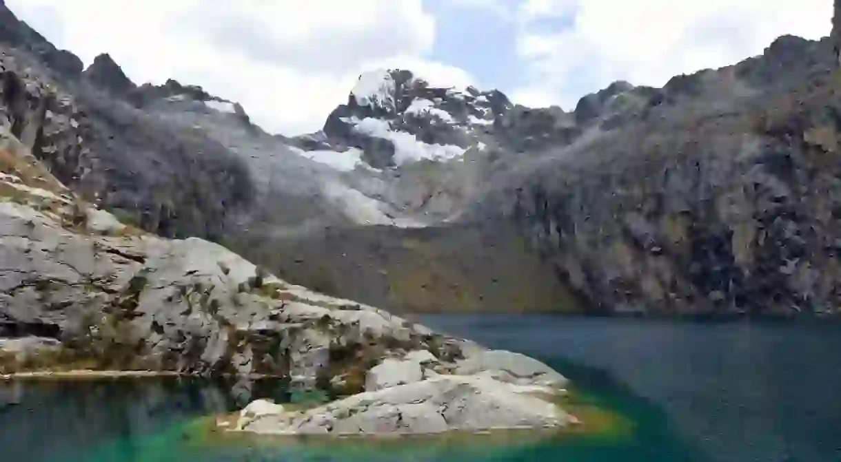 Laguna Churup trail from Huaraz