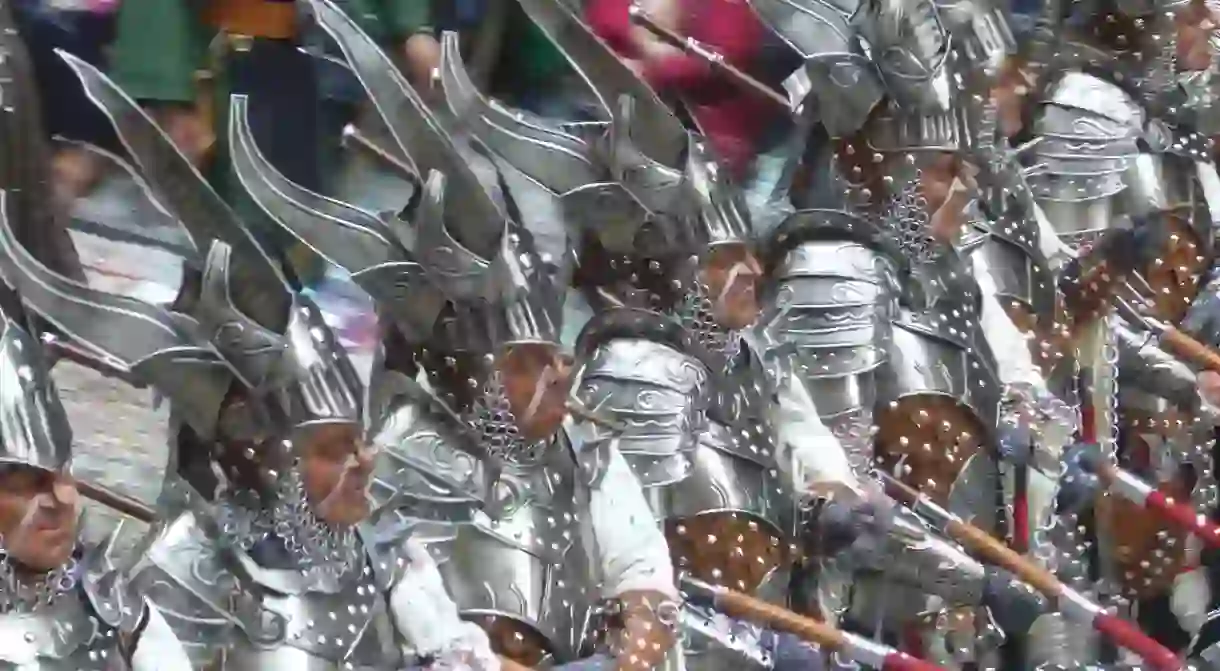 Moros y Cristianos Festival in Alcoy, Spain