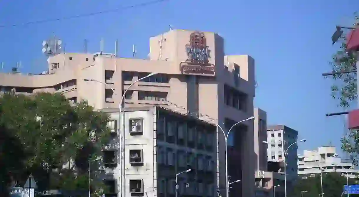 A view of the Spencer Plaza mall in Chennai from Mount Road (Anna Salai)