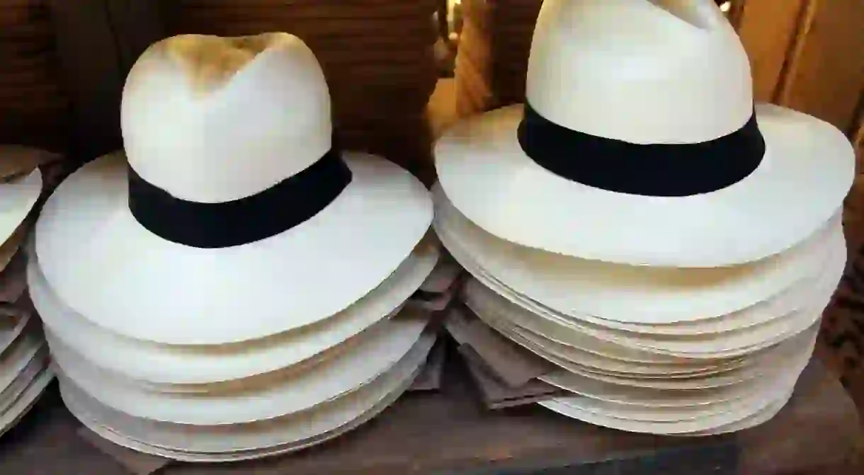 Panama hats, Babylonstoren shop