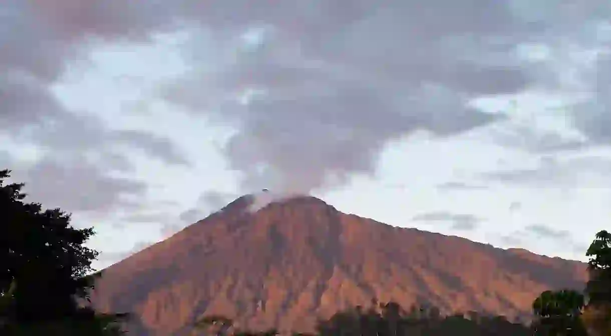 Mount Meru in Tanzania