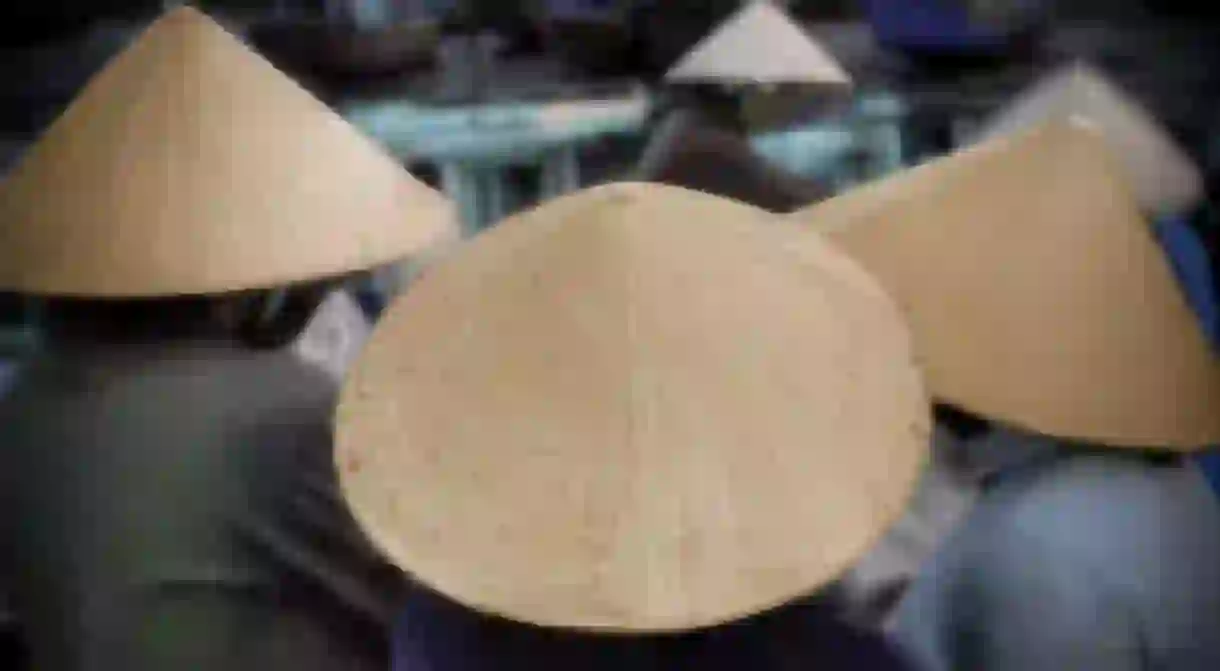 Conical hats in Vietnam