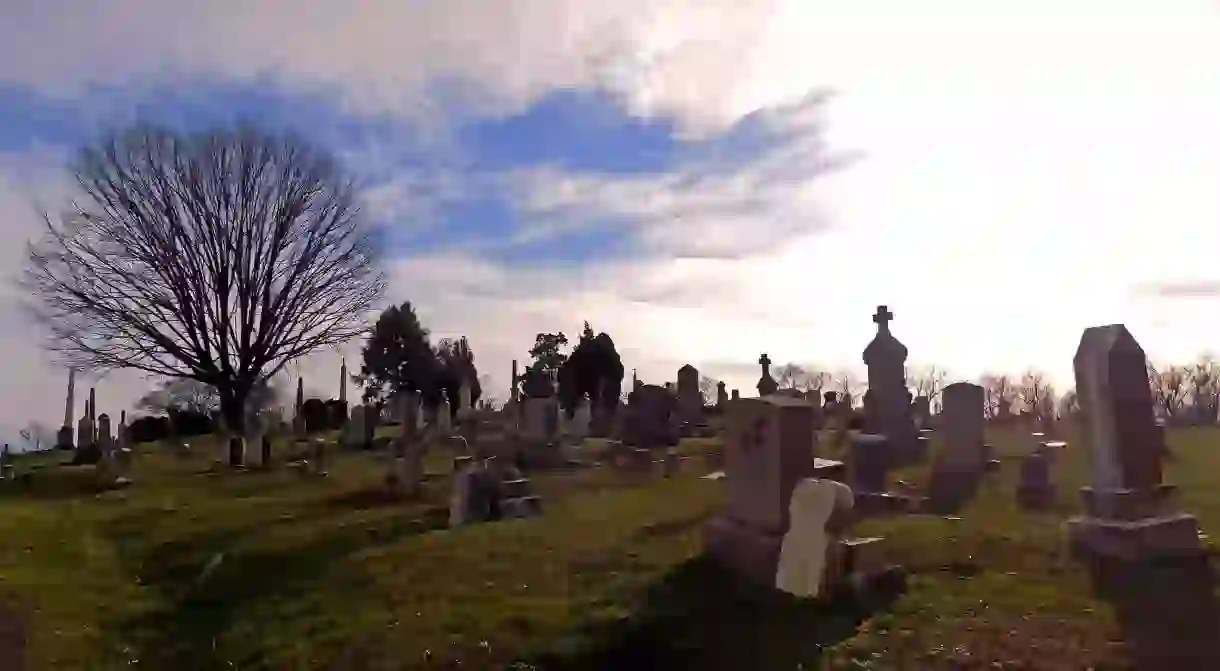 A cemetery in Washington, D.C.