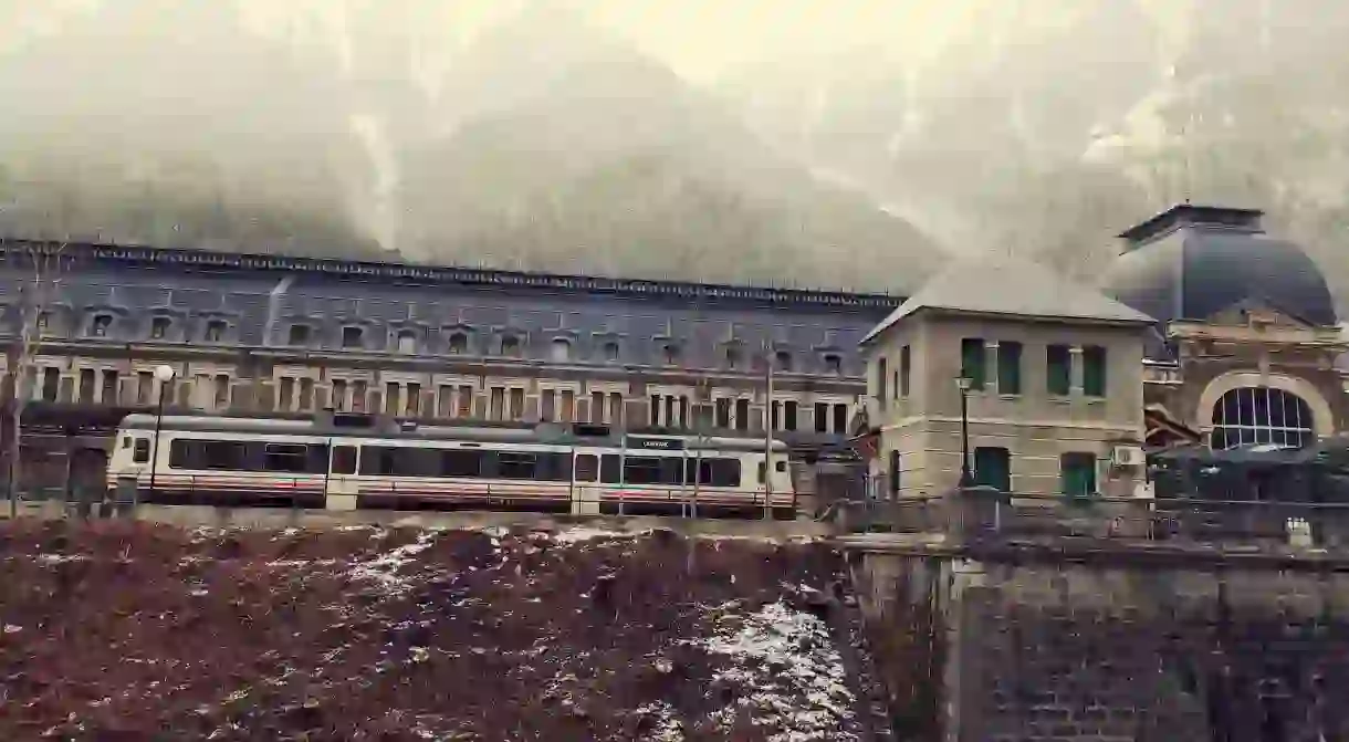 Canfranc train station