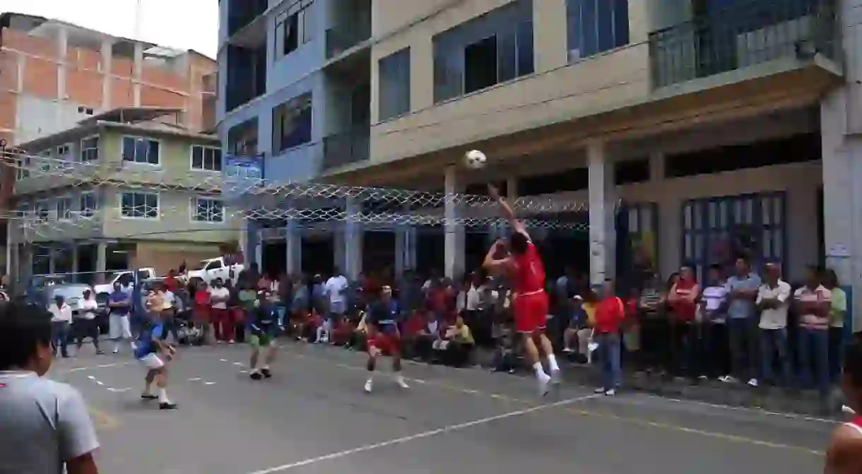 Fiestas patronales del Mercado Central de Piñas