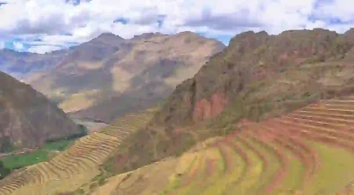 The ruins in Pisac