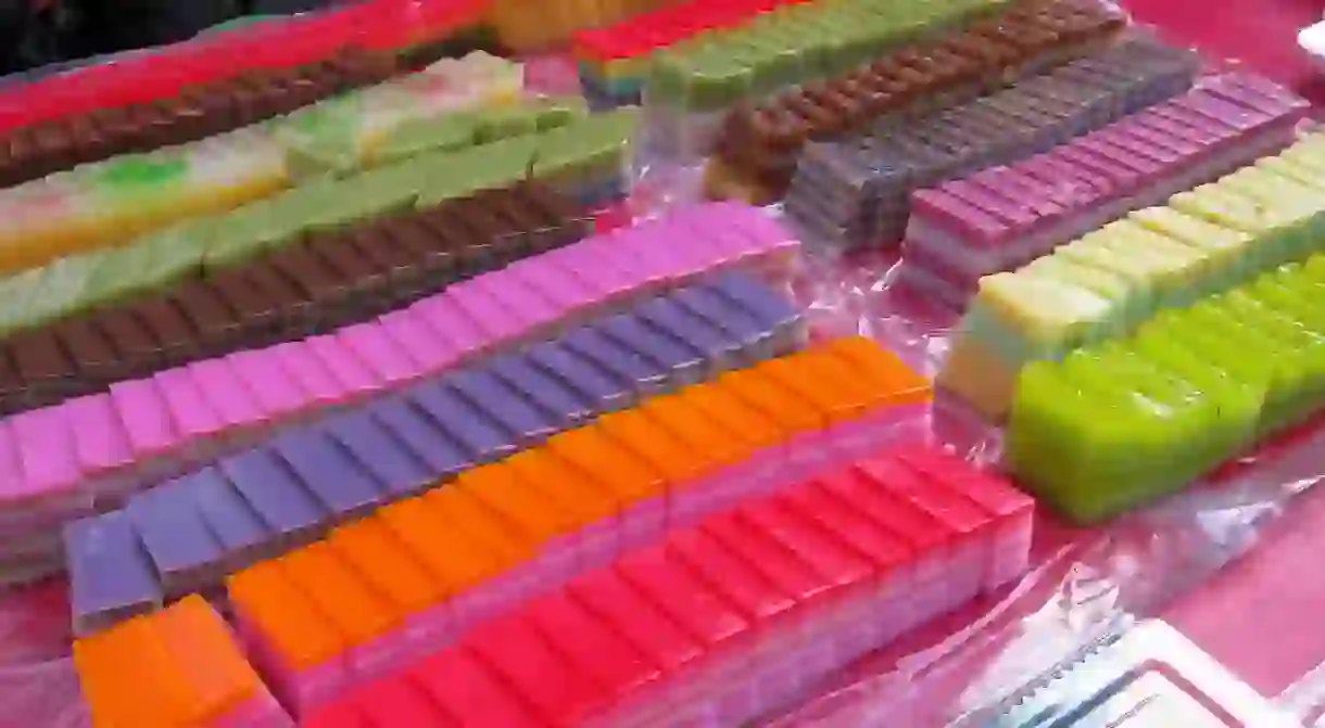 Colourful Nonya Kueh