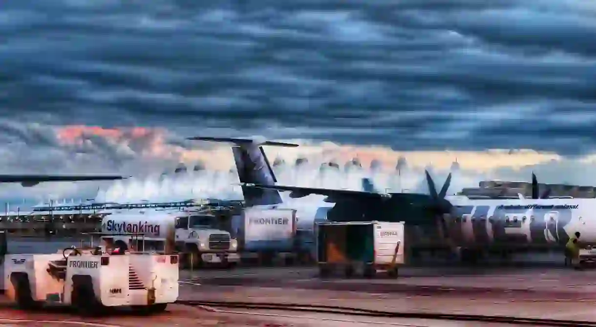 Blue Storm over DIA