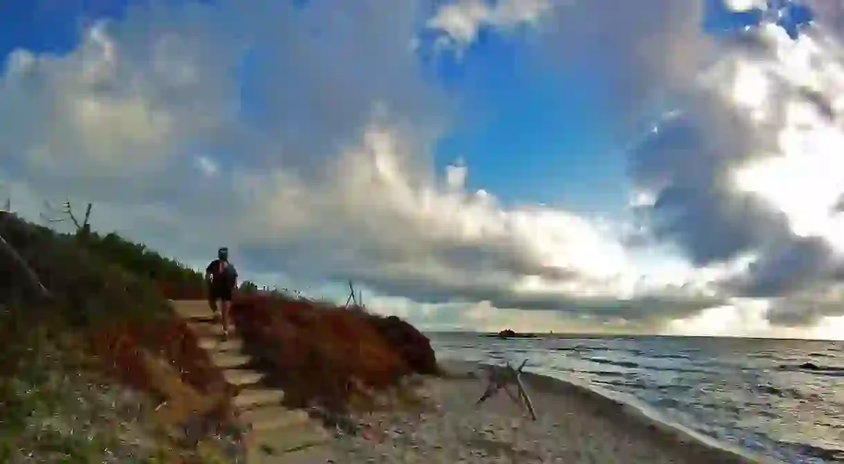 Take a run along the coast in St Tropez