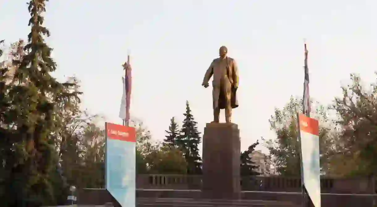 Lenin Statue in Saransk