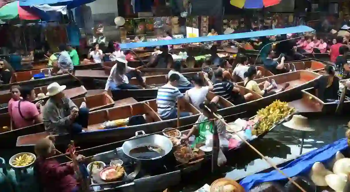 Bangkok floating market