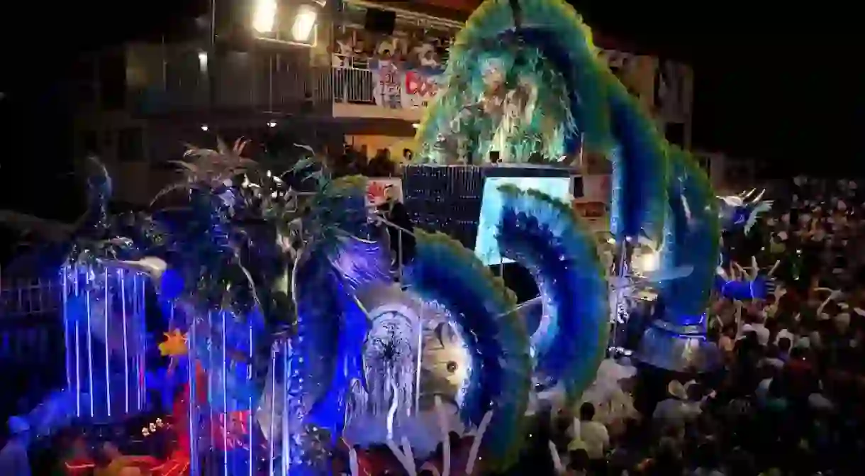 Parade at Parque Porras, Panama City