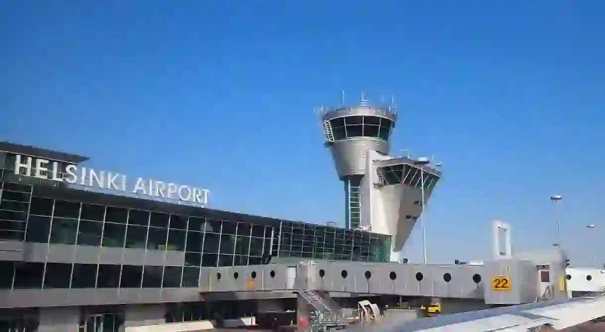 Helsinki airport exterior