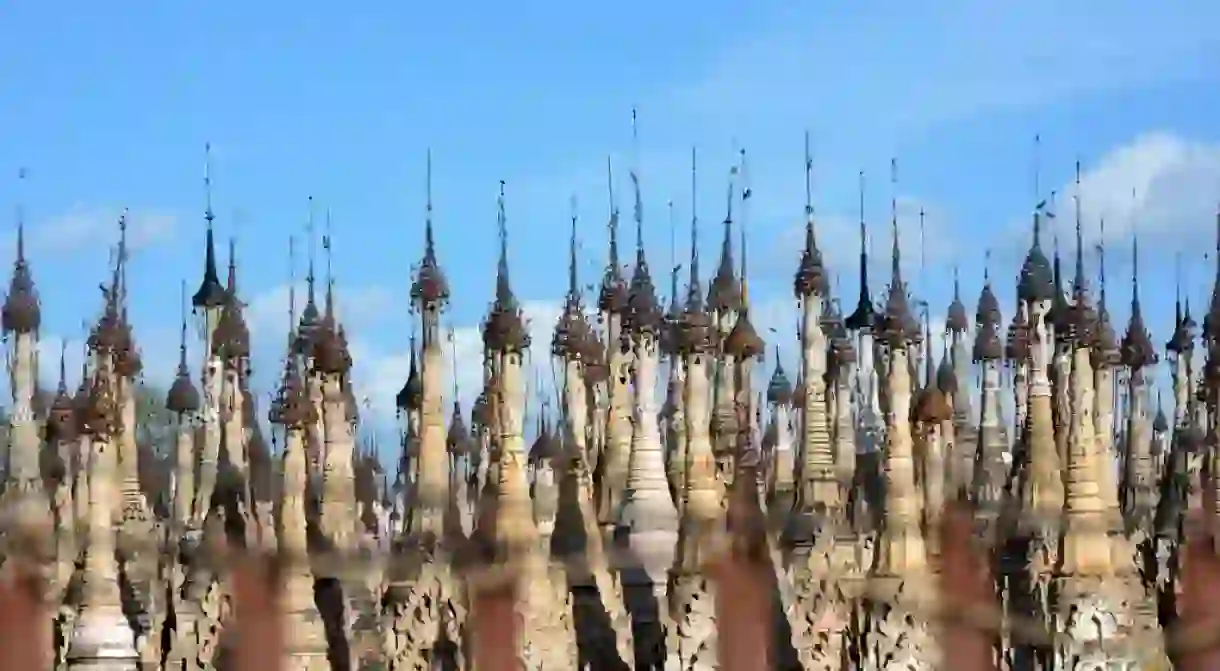 The stupas at Kakku in Shan State