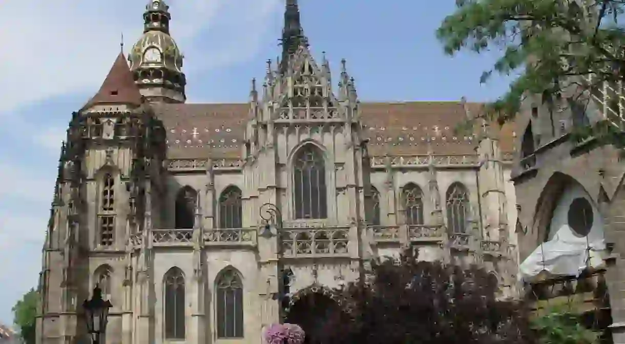 St. Elisabeths Cathedral marks the center of Kosice and is a must see during your visit