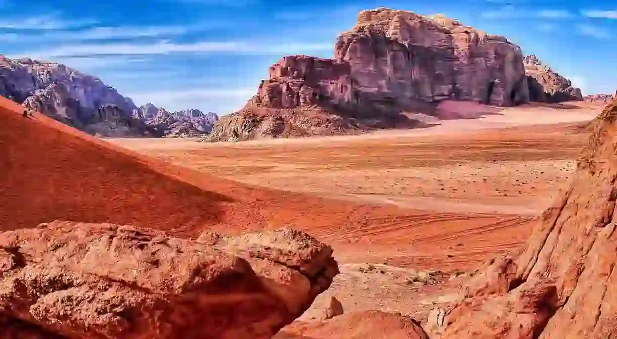 Wadi Rum in Jordan