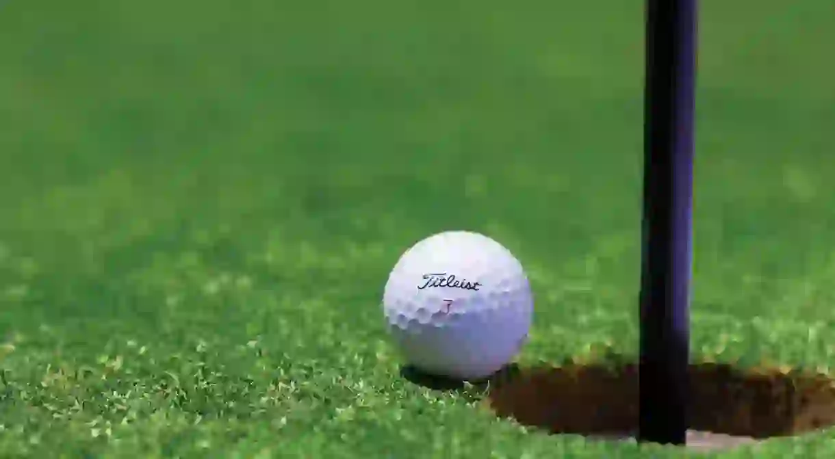 Near Hole-in-One!